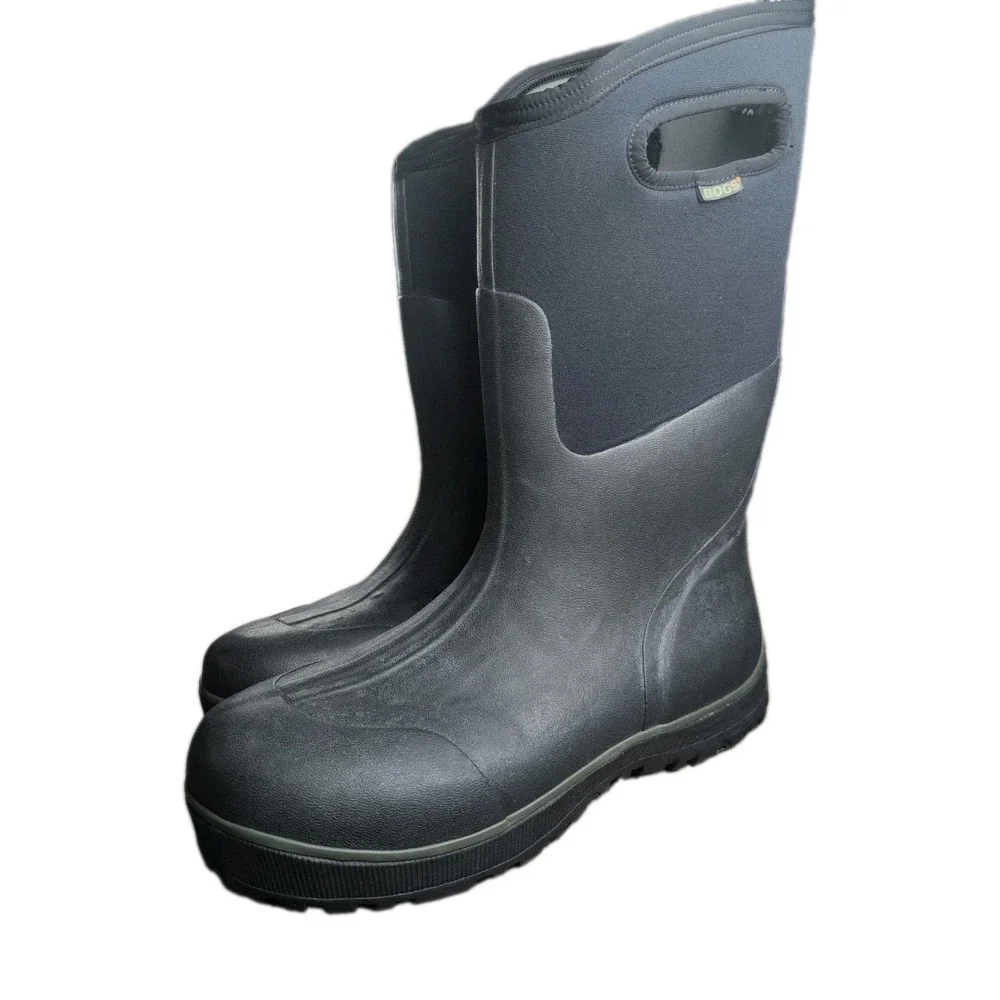 BOGS Classic Tall Waterproof Insulated Rubber Boots Black Men's Size 12